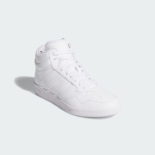 Foto 6 | Foto 6 | Hoops 4.0 Mid W Adidas Blanco Mujer
