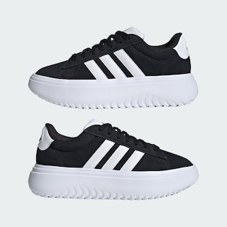 Foto 8 | Foto 8 | Tenis Adidas Grand Court Platforma Adidas Negro Mujer