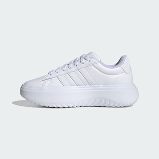 Foto 3 | Foto 3 | Tenis Adidas Grand Court Platforma Adidas Blancos para Mujer
