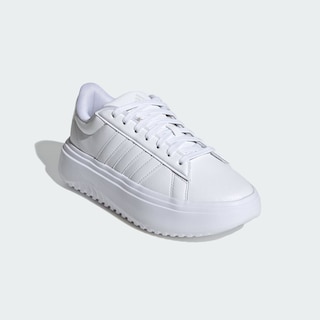 Foto 6 | Foto 6 | Tenis Adidas Grand Court Platforma Adidas Blancos para Mujer