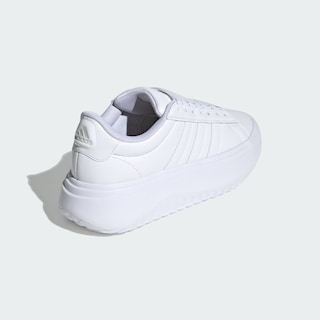 Foto 7 | Foto 7 | Tenis Adidas Grand Court Platforma Adidas Blancos para Mujer