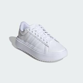 Foto 6 | Foto 6 | Tenis Adidas Grand Court Platforma Adidas Blancos para Mujer