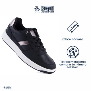 Foto 3 | Foto 3 | Tenis Original Penguin Style Elsie Negro