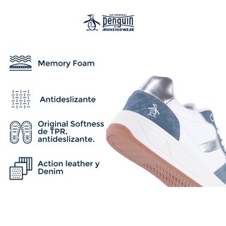 Foto 4 | Foto 4 | Tenis Original Penguin Style Elsie Azul Demin