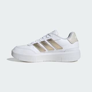 Foto 3 | Foto 3 | Tenis Adidas Courtblock Blanco para Mujer