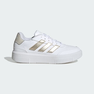 Foto 2 | Foto 2 | Tenis Adidas Courtblock Blanco para Mujer