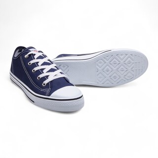 Foto 3 | Foto 3 | Tenis Calzado Watanabe Azul Plano Con Costuras