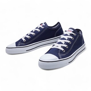 Foto 4 | Foto 4 | Tenis Calzado Watanabe Azul Plano Con Costuras