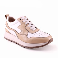 Tenis de Piel Manet con Plataforma