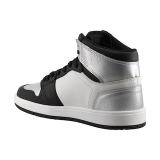 Foto 4 | Foto 4 | Tenis Mujer Death Bear 333 Negro / Plata Tipo Bota Urbanos Casual Dama Talla 22 A 25.5 M