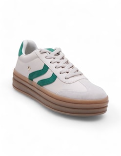 Foto 1 | Foto 1 | Tenis Calzado Watanabe Color Multicolor Blanco Con Verde