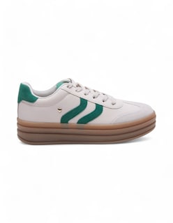 Foto 2 | Foto 2 | Tenis Calzado Watanabe Color Multicolor Blanco Con Verde
