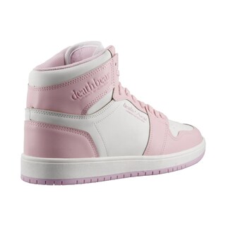 Foto 3 | Foto 3 | Tenis Mujer Death Bear 333 Blanco/rosa Tipo Bota Urbanos Casual Dama Talla 22 A 25.5 M