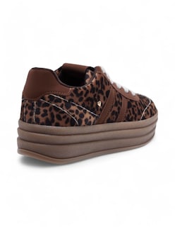Foto 4 | Foto 4 | Tenis Calzado Watanabe Color Multicolor Animal Print