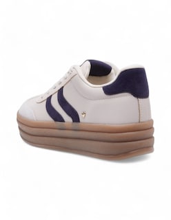 Foto 3 | Foto 3 | Tenis Calzado Watanabe Color Multicolor Blanco Con Morado