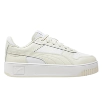 Tenis Puma Carina Street Mujer Plataforma Blanco Blanco