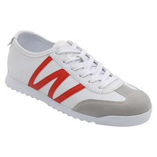 Foto 1 | Foto 1 | Tenis Con Cordones Exterior Piel Vegana Color Blanco Para Mujer De Rbcollection