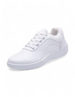 Foto 1 | Foto 1 | Tenis Calzado Watanabe Color Blanco Tipo Piel Agujetas