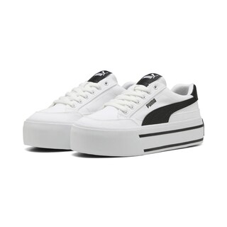 Foto 3 | Foto 3 | Tenis Puma Court Classic Vulc Fs Platform Para Mujer Blanco