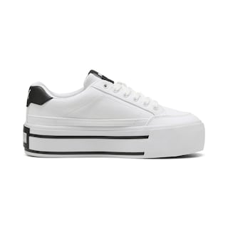 Foto 2 | Foto 2 | Tenis Puma Court Classic Vulc Fs Platform Para Mujer Blanco