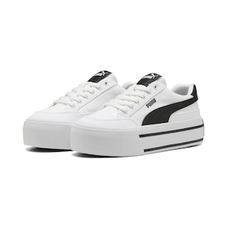 Foto 3 | Foto 3 | Tenis Puma Court Classic Vulc Fs Platform Para Mujer Blanco