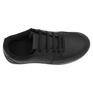 Foto 5 | Foto 5 | Tenis Con Cordones Exterior Piel Vegana Color Negro Para Mujer De Rbcollection