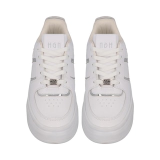 Foto 4 | Foto 4 | Tenis Mujer Urbanos Hgn By Mr Shu Agujetas Ajustables Comodos Blanco