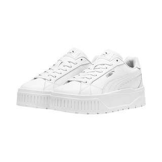 Foto 1 | Foto 1 | Tenis Puma Suela Alta Piel Blancos para Mujer