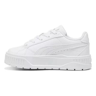 Foto 4 | Foto 4 | Tenis Puma Suela Alta Piel Blancos para Mujer