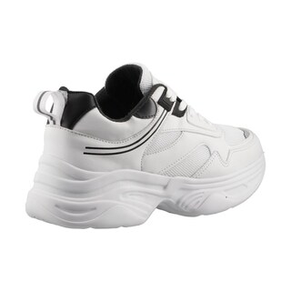 Foto 3 | Foto 3 | Tenis Mujer Ovx Comodo Sports Altos Moda Blanco