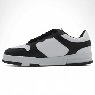 Foto 4 | Foto 4 | Tenis Con Cordones Exterior Piel Vegana Color Negro Para Mujer De Rbbasics