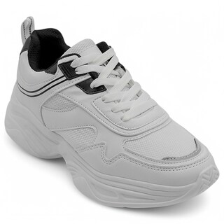 Foto 1 | Foto 1 | Tenis Tipo Deportivo Exterior Piel Vegana Color Blanco Para Mujer De Rbcollection
