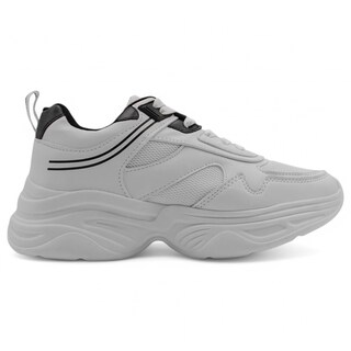 Foto 2 | Foto 2 | Tenis Tipo Deportivo Exterior Piel Vegana Color Blanco Para Mujer De Rbcollection