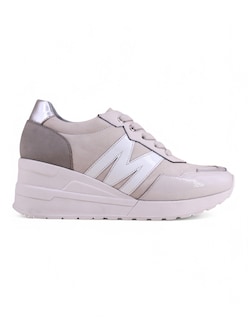 Foto 2 | Foto 2 | Tenis Manet de Piel con Plataforma para Mujer