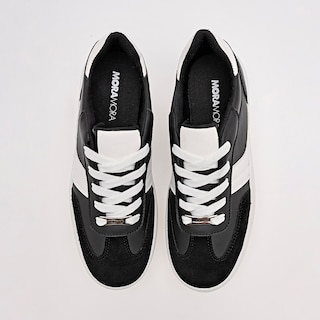 Foto 3 | Foto 3 | Moramora Tenis Urbano Para Mujer Negro Blanco Cod.132547