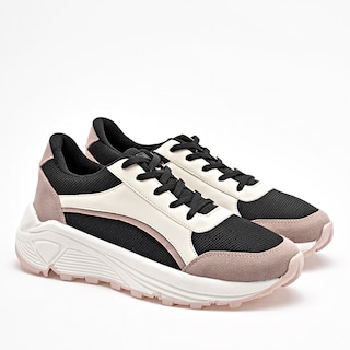 Foto 2 | Foto 2 | Been Class Tenis Urbano Para Mujer Negro Late Rosa Cod.131869