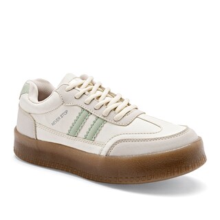Foto 1 | Foto 1 | Daddy Tenis Urbano Para Mujer Blanco Verde Cod.132003