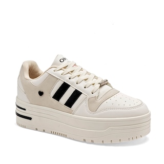Foto 1 | Foto 1 | Gösh Tenis Urbano Para Mujer Beige Negro Cod.133730