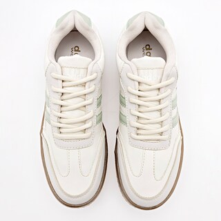 Foto 3 | Foto 3 | Daddy Tenis Urbano Para Mujer Blanco Verde Cod.132003