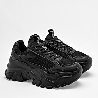 Foto 2 | Foto 2 | 360 Tenis Urbano Para Mujer Negro Cod.131746