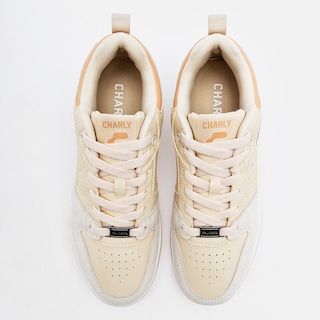 Foto 3 | Foto 3 | Charly Tenis Urbano Para Mujer Beige Cod.131576