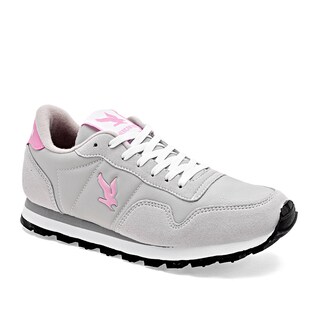 Foto 1 | Foto 1 | American Fire Tenis Urbano Para Mujer Gris Rosa Cod.131769