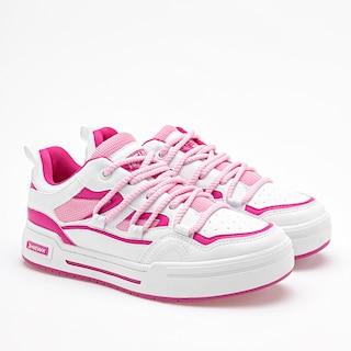 Foto 2 | Foto 2 | Newk Tenis Urbano Para Mujer Blanco Rosa Cod.132680