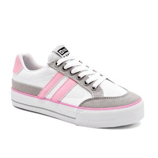 Foto 1 | Foto 1 | Mora Urban Tenis Urbano Para Mujer Blanco Gris Rosa Cod.133388