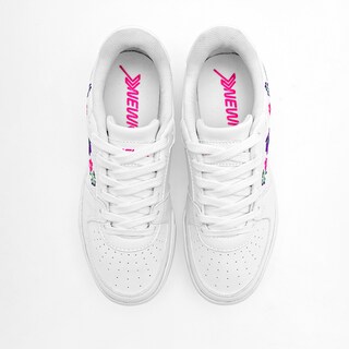 Foto 3 | Foto 3 | Newk Tenis Urbano Para Mujer Blanco Multicolor Cod.133411