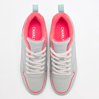 Foto 3 | Foto 3 | Charly Tenis Urbano Para Mujer Gris Cod.131581