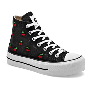 Foto 1 | Foto 1 | Moramora Tenis Urbano Para Mujer Negro Cod.132598