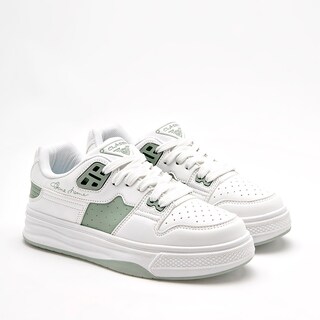 Foto 2 | Foto 2 | Clasben Tenis Urbano Para Mujer Blanco Verde Cod.131953
