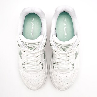 Foto 3 | Foto 3 | Clasben Tenis Urbano Para Mujer Blanco Verde Cod.131953