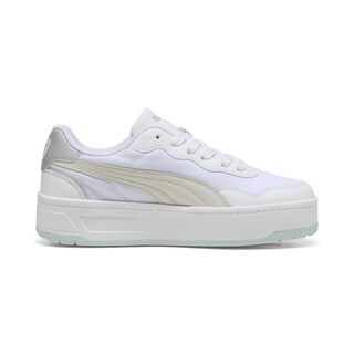 Foto 5 | Foto 5 | Tenis Puma Court Lally Skye Aqua Metallics Para Mujer Blanco